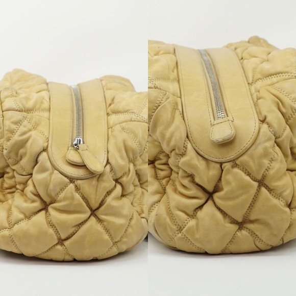Chanel Beige Leather Quilted Bag #N7334H99 - Picture 5 of 16